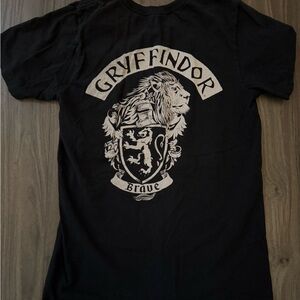 Gryffindor Harry Potter black shirt